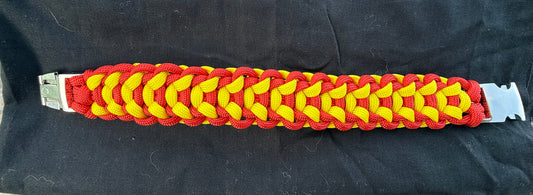 7 1/2” length Lens Original Knot paracord man bracelet