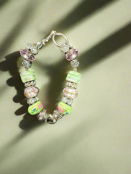 glass bead bracelet
