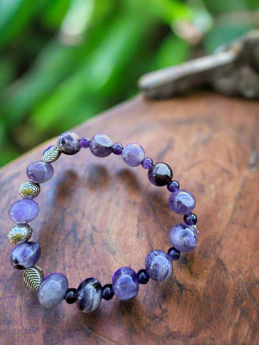 gemstone stretch bracelet