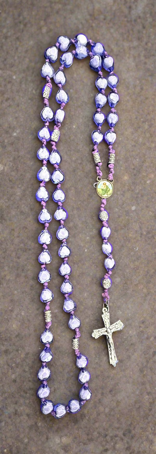 plastic bead rosary